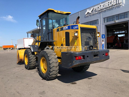 Фронтальный погрузчик SEM 636D б/у (2019 г., 1 010 м.ч.)