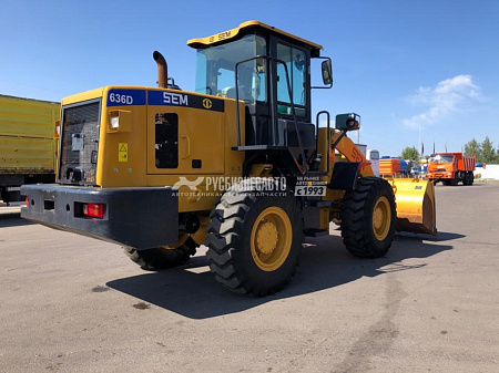 Фронтальный погрузчик SEM 636D б/у (2019 г., 1 010 м.ч.)