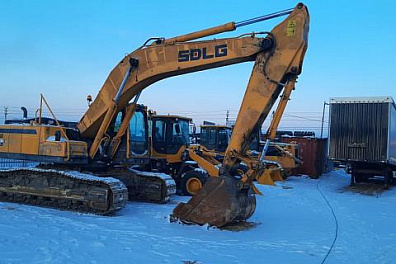 Экскаватор гусеничный SDLG, E6300F б/у (2019 г., 2765 м.ч.)
