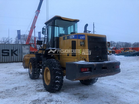 Фронтальный погрузчик SEM 636D б/у (2018 г., 3 748 м.ч.)