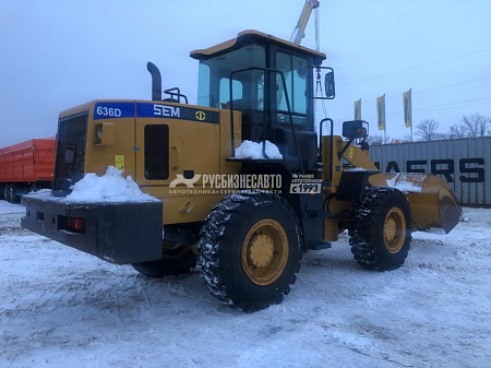Фронтальный погрузчик SEM 636D б/у (2018 г., 3 748 м.ч.)