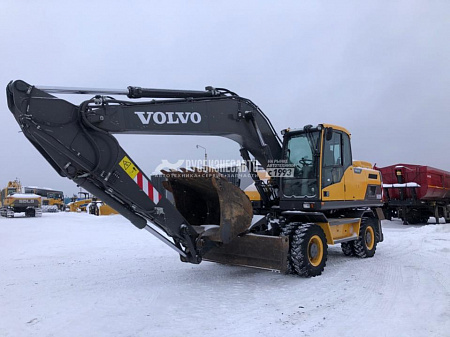 Экскаватор колесный VOLVO, EW205D б/у (2020 г., 2900 м.ч.)